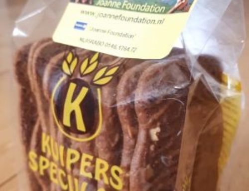 Fundraising by selling cinnamon biscuits